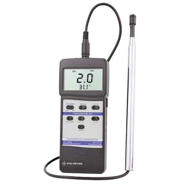 Digi-Sense Traceable Hot Wire Anemometer with RS-23 98767-11